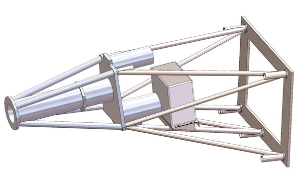 Complete FEA Model of Extended Mount