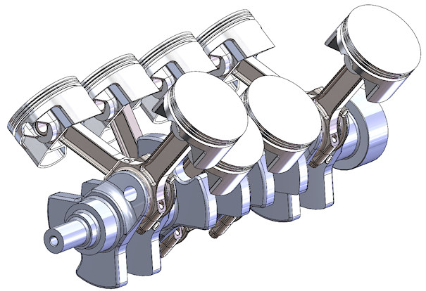 Analysis of Forces on Reciprocating Engine Components by EPI Inc.