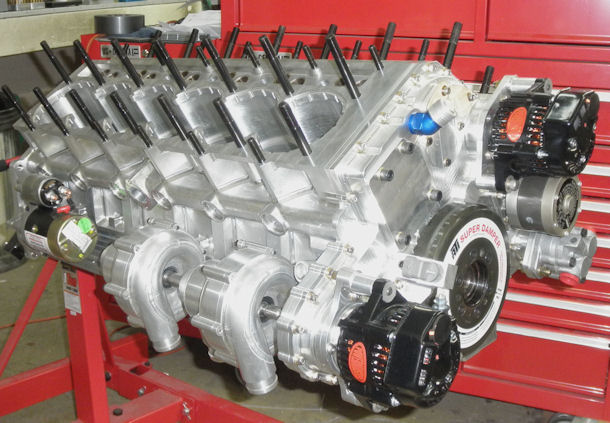 Clean-Sheet 1200 HP V-12 Engine, by EPI Inc.