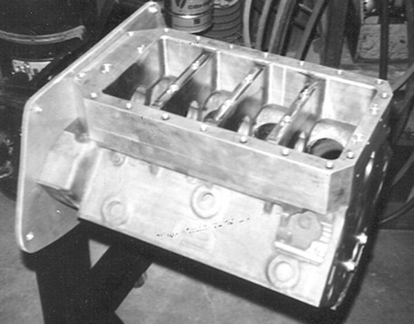 Saddle Block Engine Design and Construction of a Rear Engine Midget Race Car